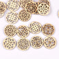 20Pcs 29mm DIY Scrapbooking Handmade  Wooden Ornaments