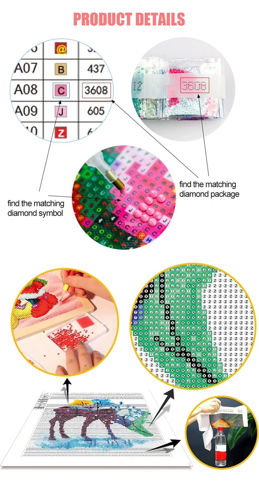 5D Embroidery Cross Stitch Kit