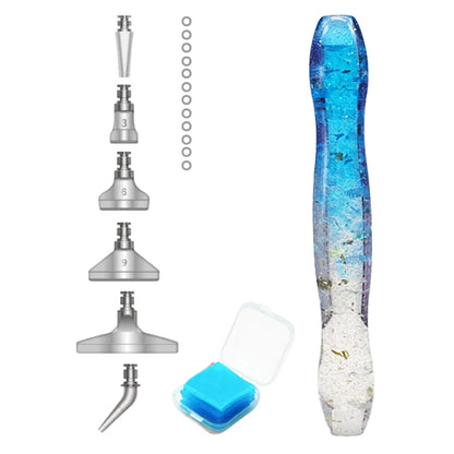 Diamond Painting Pen, 6 Drill Heads & 1 Clay Diamond Painting Stylus