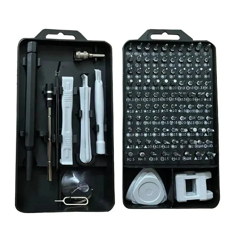 Electronics Screwdriver Set 115 in 1" Precision Magnetic Tools Laptop Repair