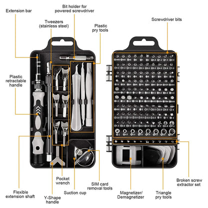 Magnetic Phillips Screw Bit Kit WOZOBUY With Electrical Driver