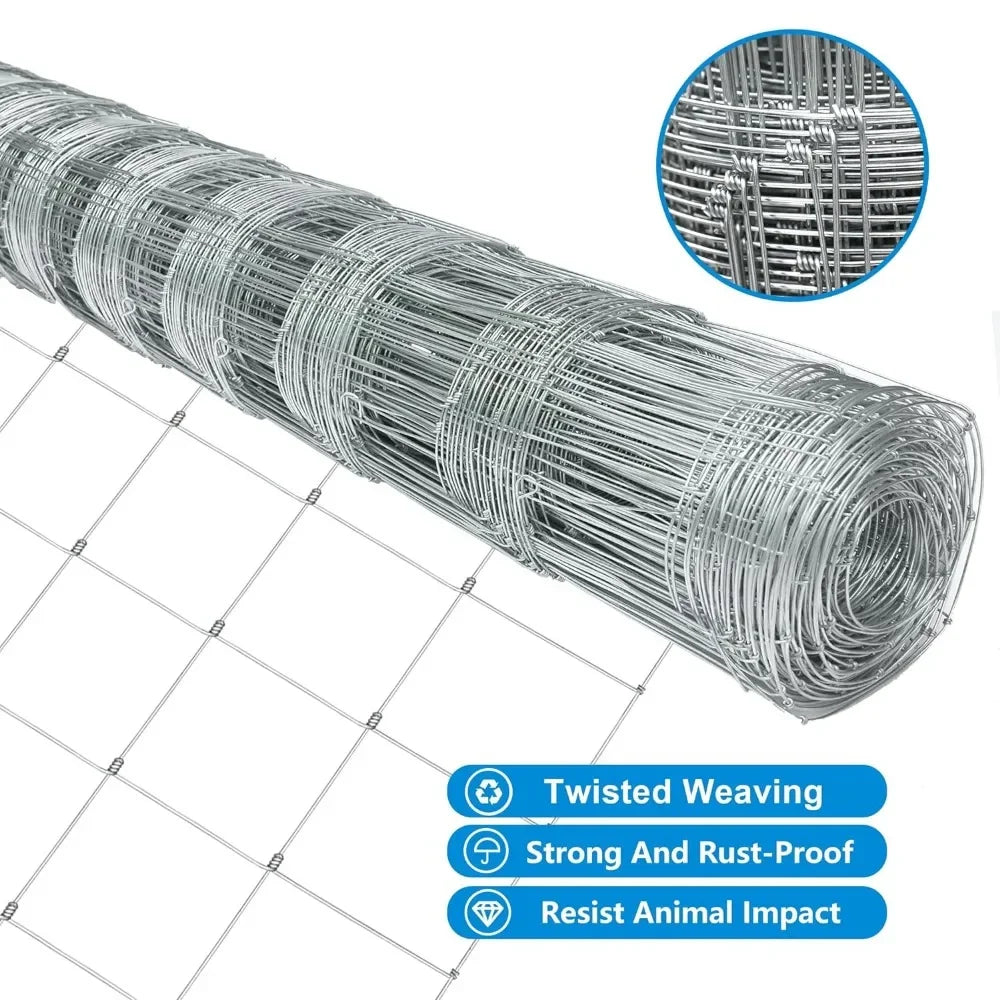 4 feet x 164 feet wire mesh fence